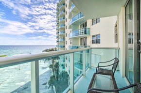 Ocean-View Balcony Beachfront Hollywood Apt!